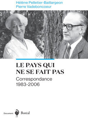 cover image of Le Pays qui ne se fait pas